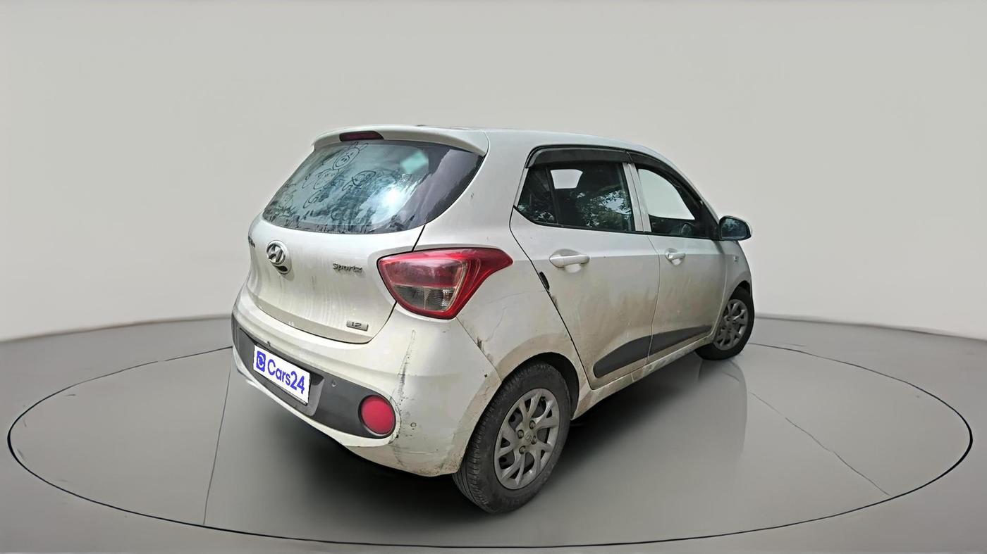 2017 Hyundai Grand i10 SPORTZ 1.2 KAPPA VTVT, CNG, Manual, 77,366 km, exterior