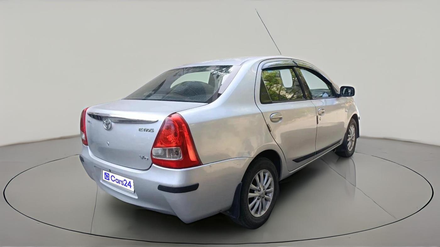 2012 Toyota Etios VD, Diesel, Manual, 1,83,108 km, exterior