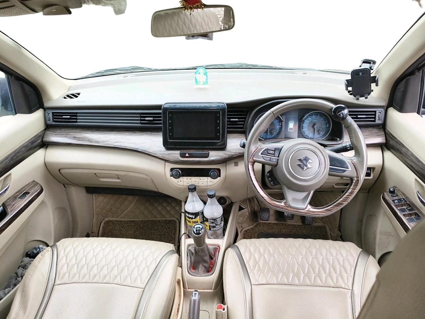 2021 Maruti Ertiga ZXI+ SHVS, CNG, Manual, 97,705 km, interior