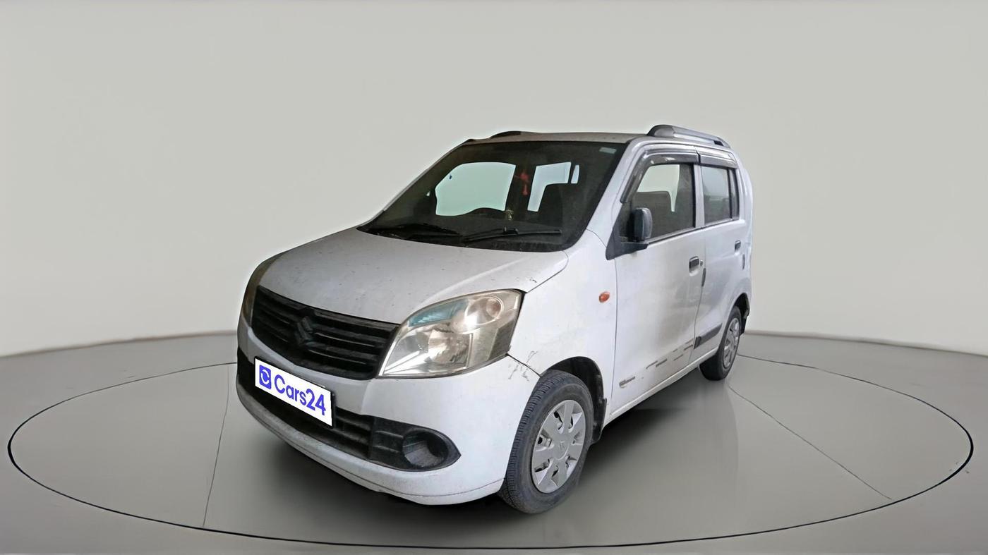 2012 Maruti Wagon R 1.0 LXI, Petrol, Manual, 57,364 km, exterior