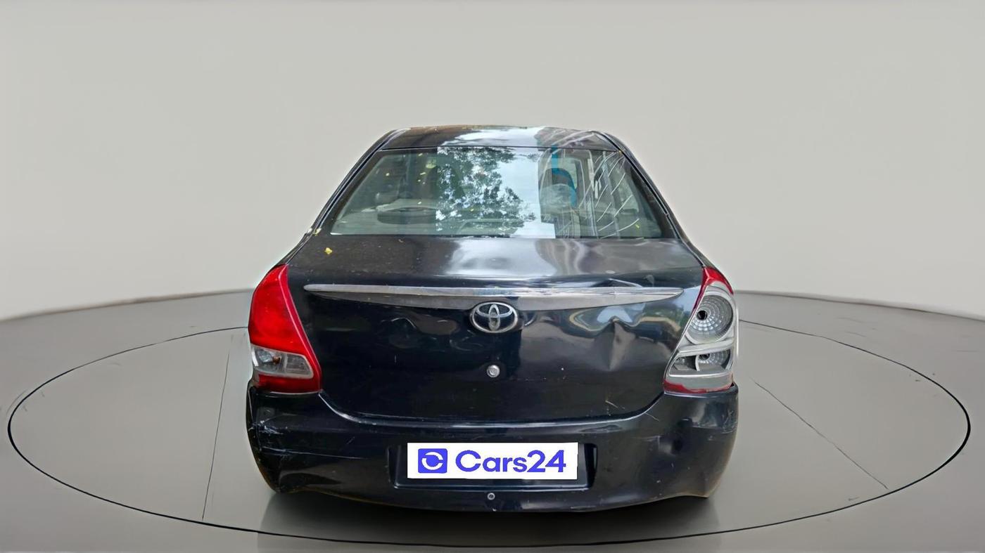 2011 Toyota Etios G, CNG, Manual, 1,22,581 km, exterior
