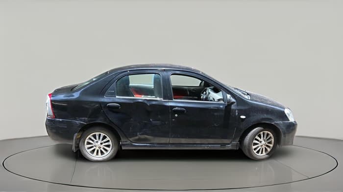 2011 Toyota Etios G, CNG, Manual, 1,22,581 km, exterior