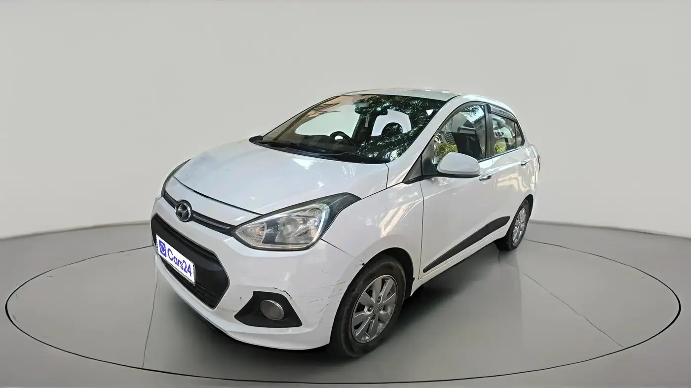 2014 Hyundai Xcent SX 1.2 (O), CNG, Manual, 1,31,550 km, exterior