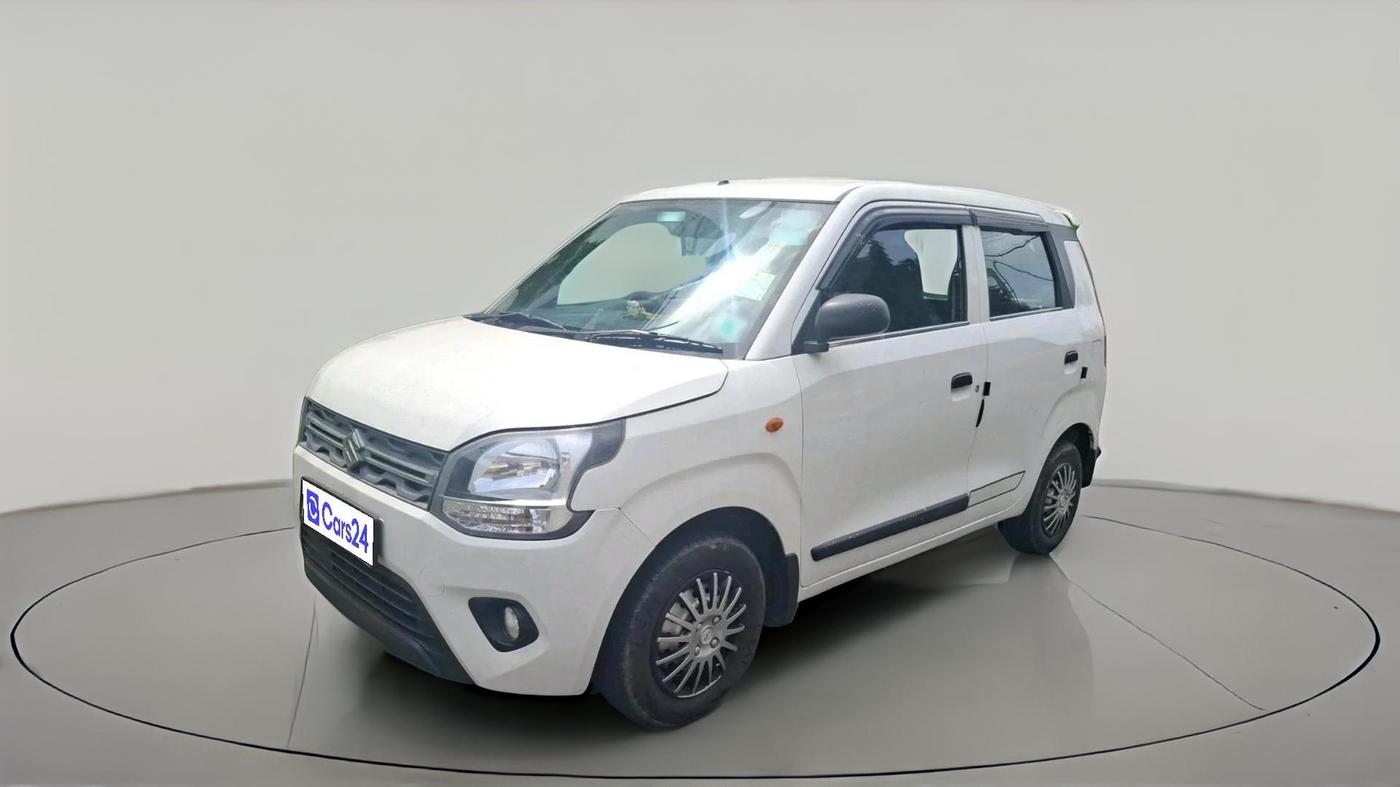2019 Maruti New Wagon-R LXI CNG 1.0, CNG, Manual, 54,387 km, exterior