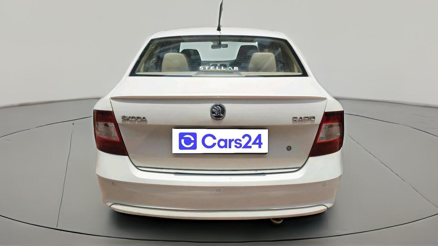 2017 Skoda Rapid STYLE 1.5 TDI, Diesel, Manual, 1,29,019 km, exterior