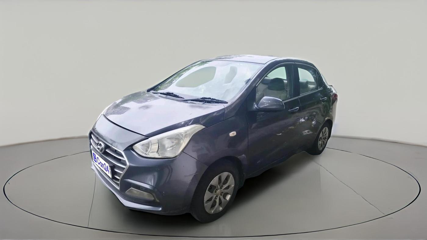 2019 Hyundai Xcent S 1.2, CNG, Manual, 1,37,139 km, exterior