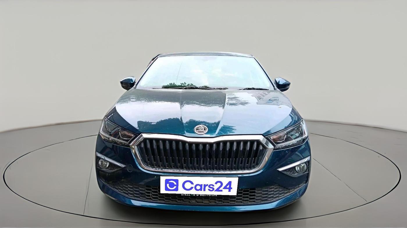 2023 Skoda SLAVIA STYLE 1.0L TSI MT, Petrol, Manual, 7,428 km, exterior