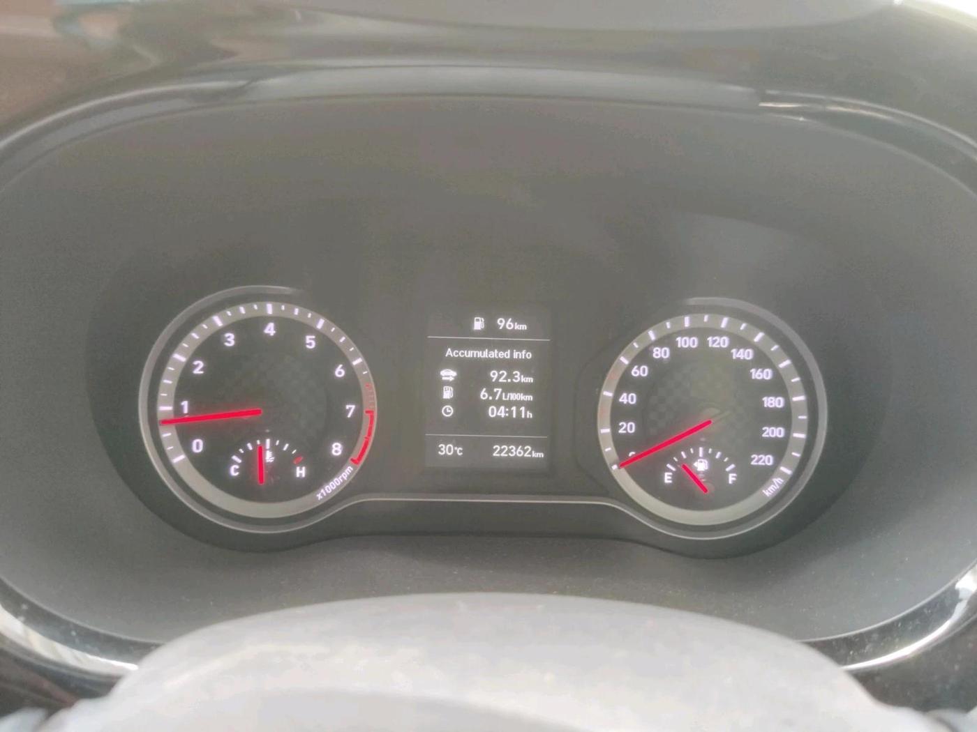 2023 Hyundai GRAND I10 NIOS SPORTZ 1.2 KAPPA VTVT, Petrol, Manual, 22,362 km, interior
