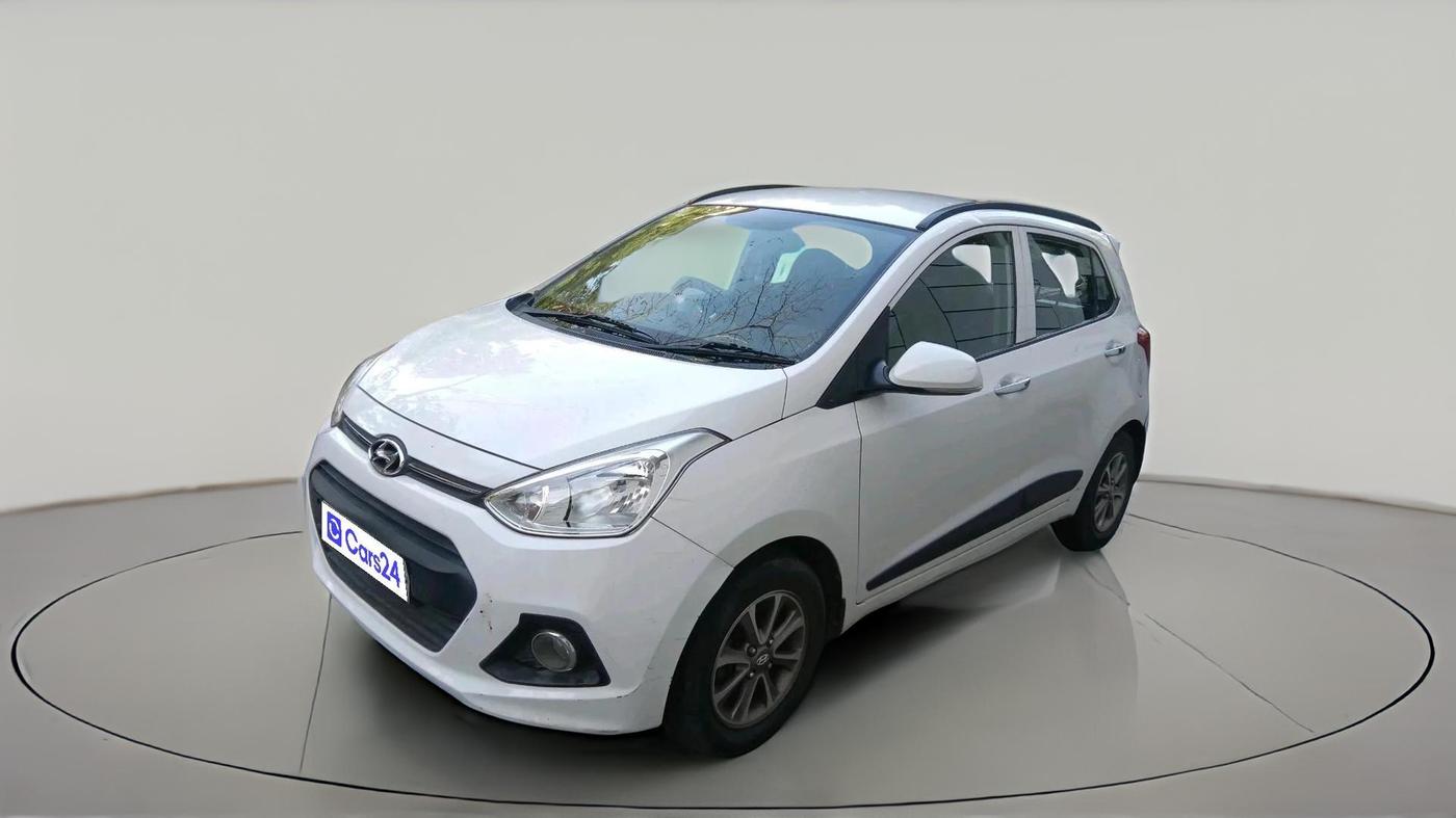 2016 Hyundai Grand i10 ASTA (O) 1.2 KAPPA VTVT, Petrol, Manual, 77,934 km, exterior