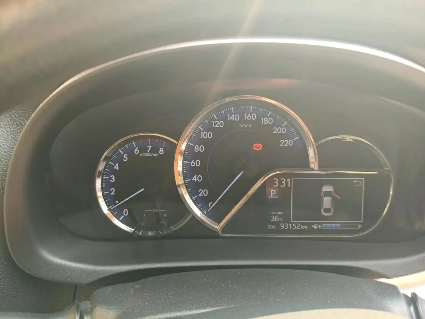 2018 Toyota YARIS V CVT, Petrol, Automatic, 93,152 km, interior