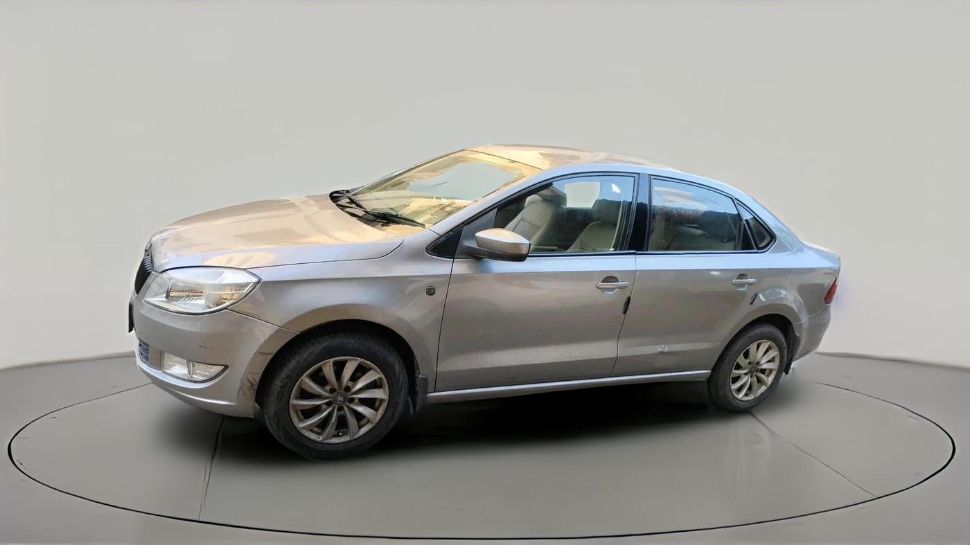 2012 Skoda Rapid AMBITION 1.6 TDI CR MT, Diesel, Manual, 1,48,859 km, exterior