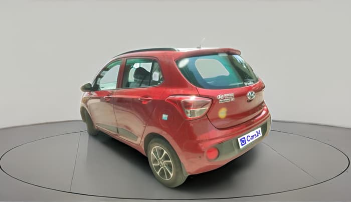 2017 Hyundai Grand i10 SPORTZ (O) AT 1.2 KAPPA VTVT, Petrol, Automatic, 73,532 km, exterior