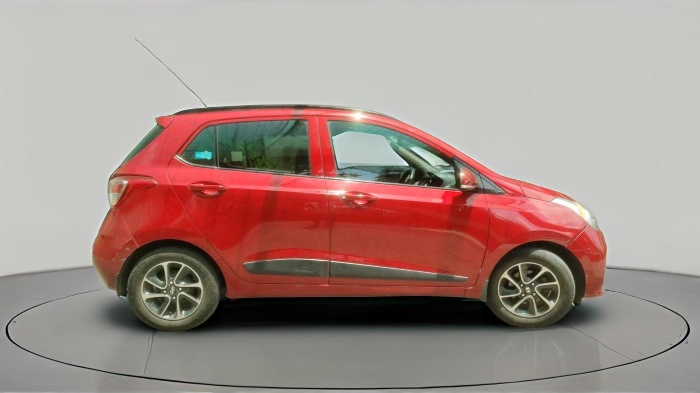 2017 Hyundai Grand i10 SPORTZ (O) AT 1.2 KAPPA VTVT, Petrol, Automatic, 73,532 km, exterior