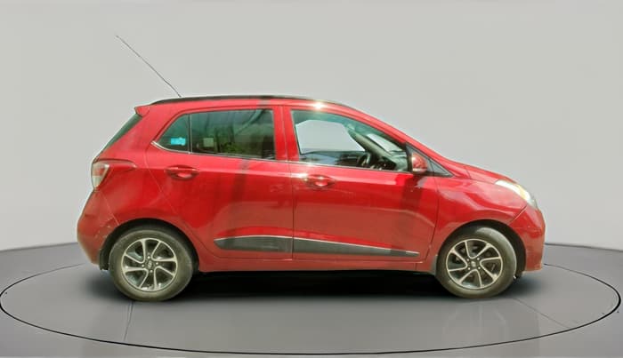2017 Hyundai Grand i10 SPORTZ (O) AT 1.2 KAPPA VTVT, Petrol, Automatic, 73,532 km, exterior