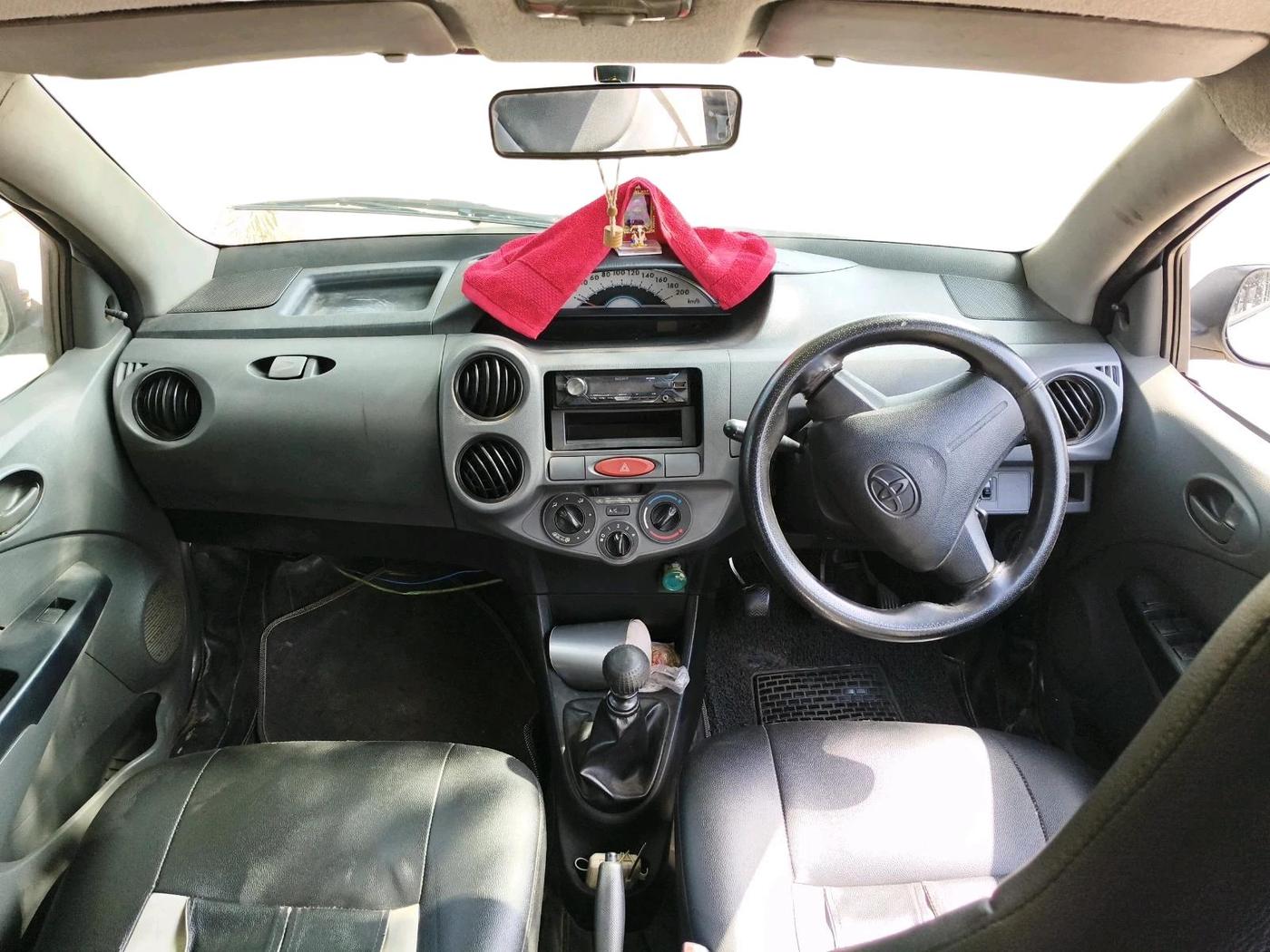 2012 Toyota Etios GD, Diesel, Manual, 1,92,038 km, interior