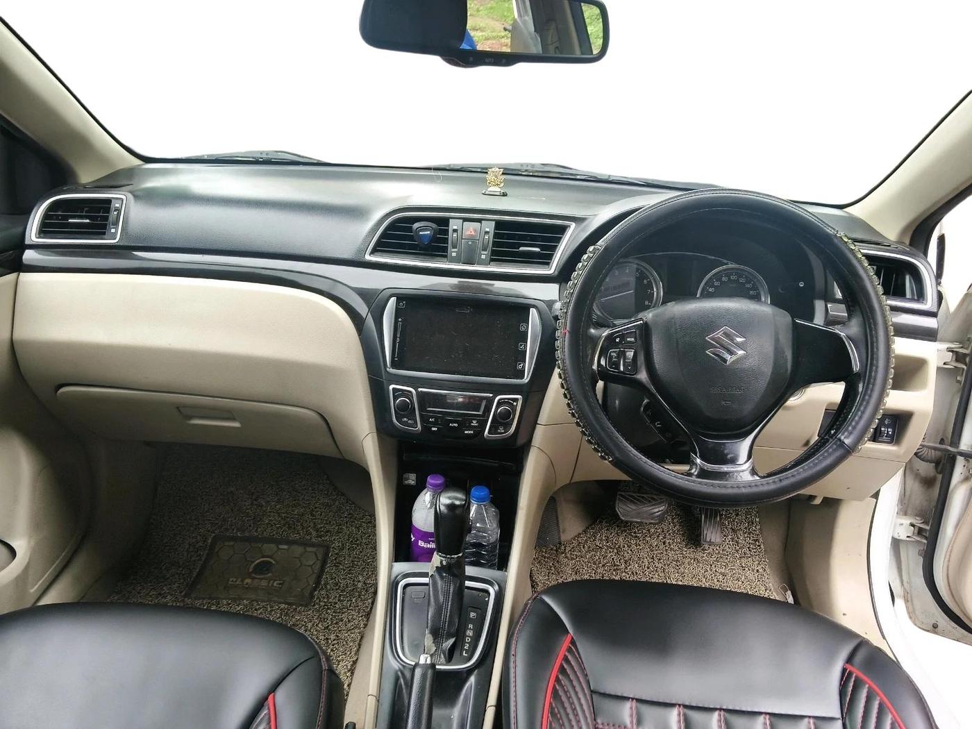 2017 Maruti Ciaz ALPHA  AT 1.4  PETROL, Petrol, Automatic, 1,47,943 km, interior