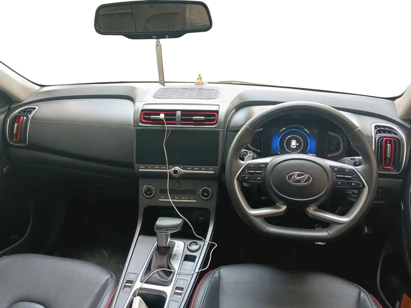 2022 Hyundai Creta SX (O) 1.4 TURBO DCT, Petrol, Automatic, 78,472 km, interior