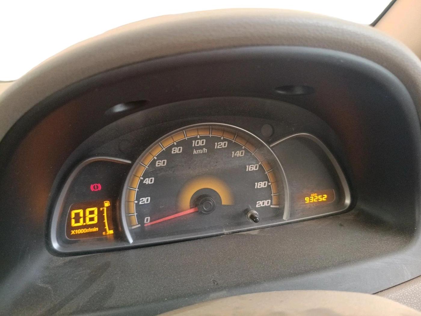 2013 Chevrolet Sail UVA 1.2 LS, CNG, Manual, 93,252 km, interior