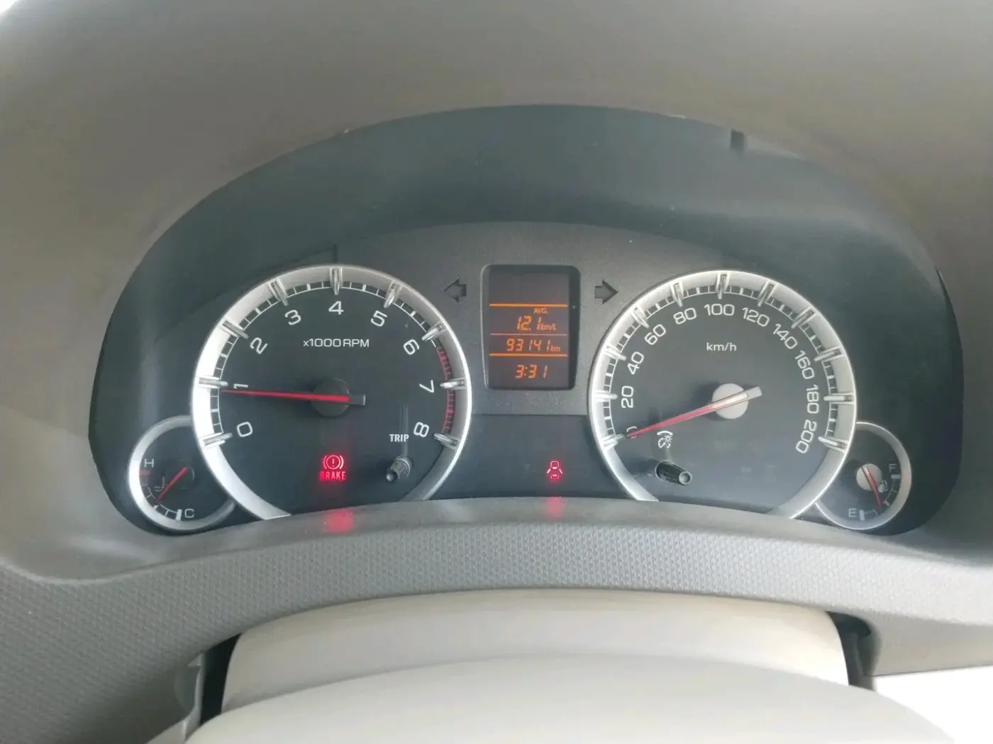 2017 Maruti Ertiga VXI, Petrol, Manual, 93,141 km, interior
