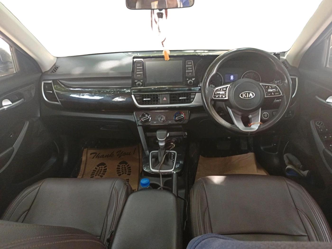 2020 KIA SELTOS HTK PLUS AT 1.5 DIESEL, Diesel, Automatic, 1,07,863 km, interior