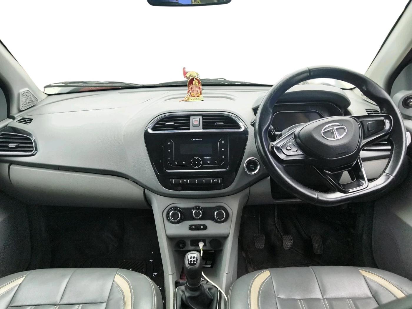 2021 Tata TIGOR XZ PETROL, CNG, Manual, 53,155 km, interior