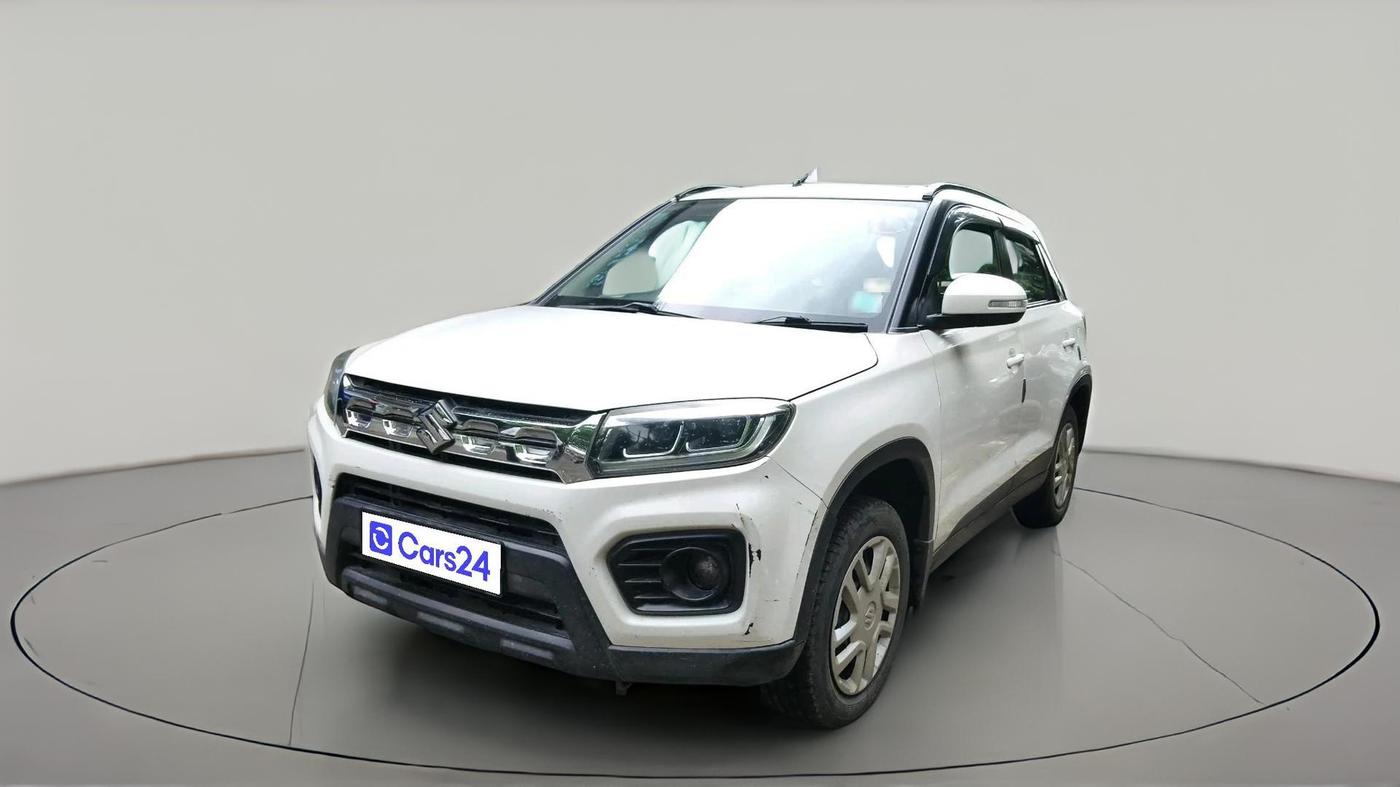 2021 Maruti Vitara Brezza VXI, Petrol, Manual, 96,874 km, exterior