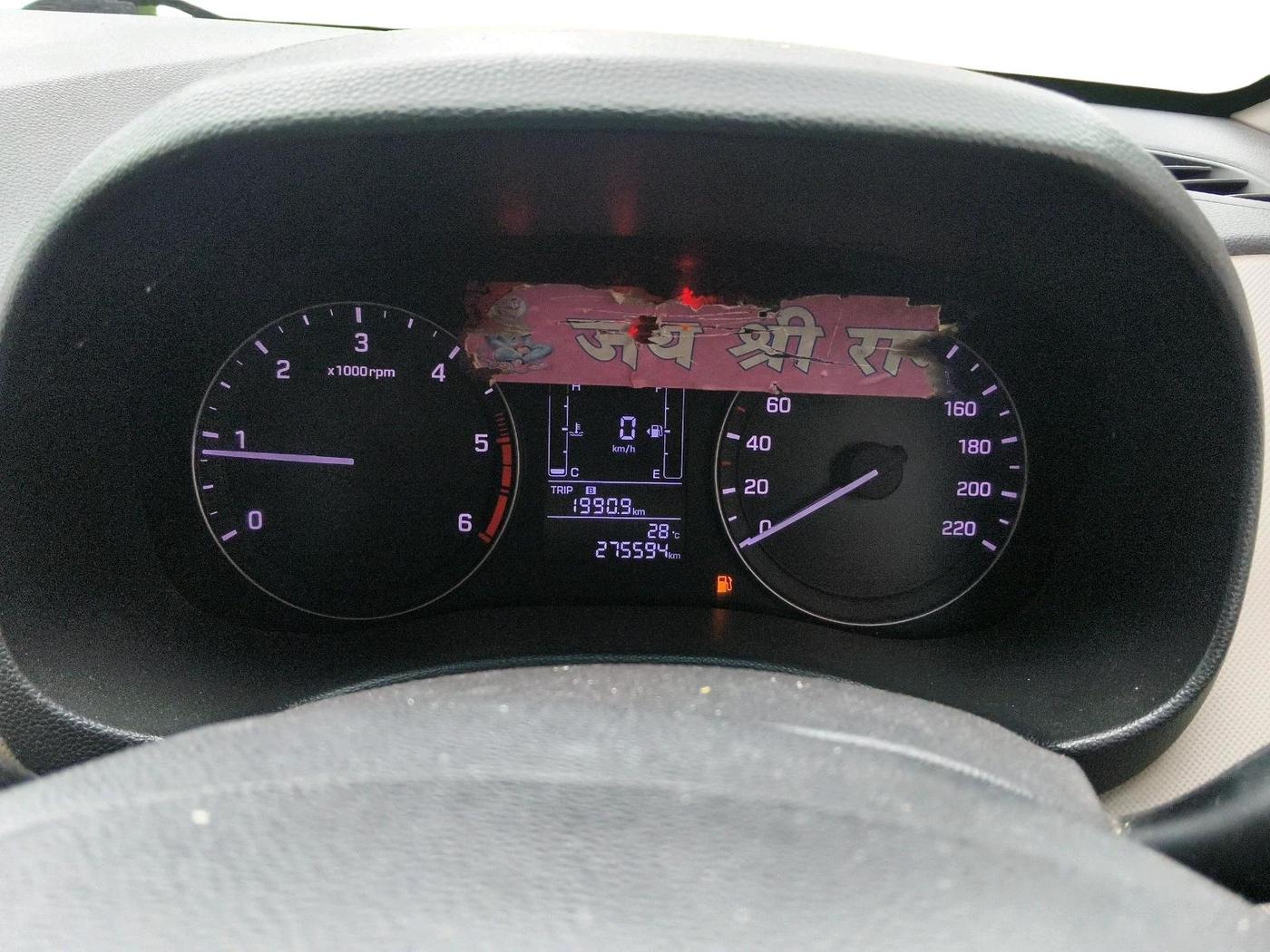 2017 Hyundai Creta SX 1.6 DIESEL, Diesel, Manual, 2,75,594 km, interior