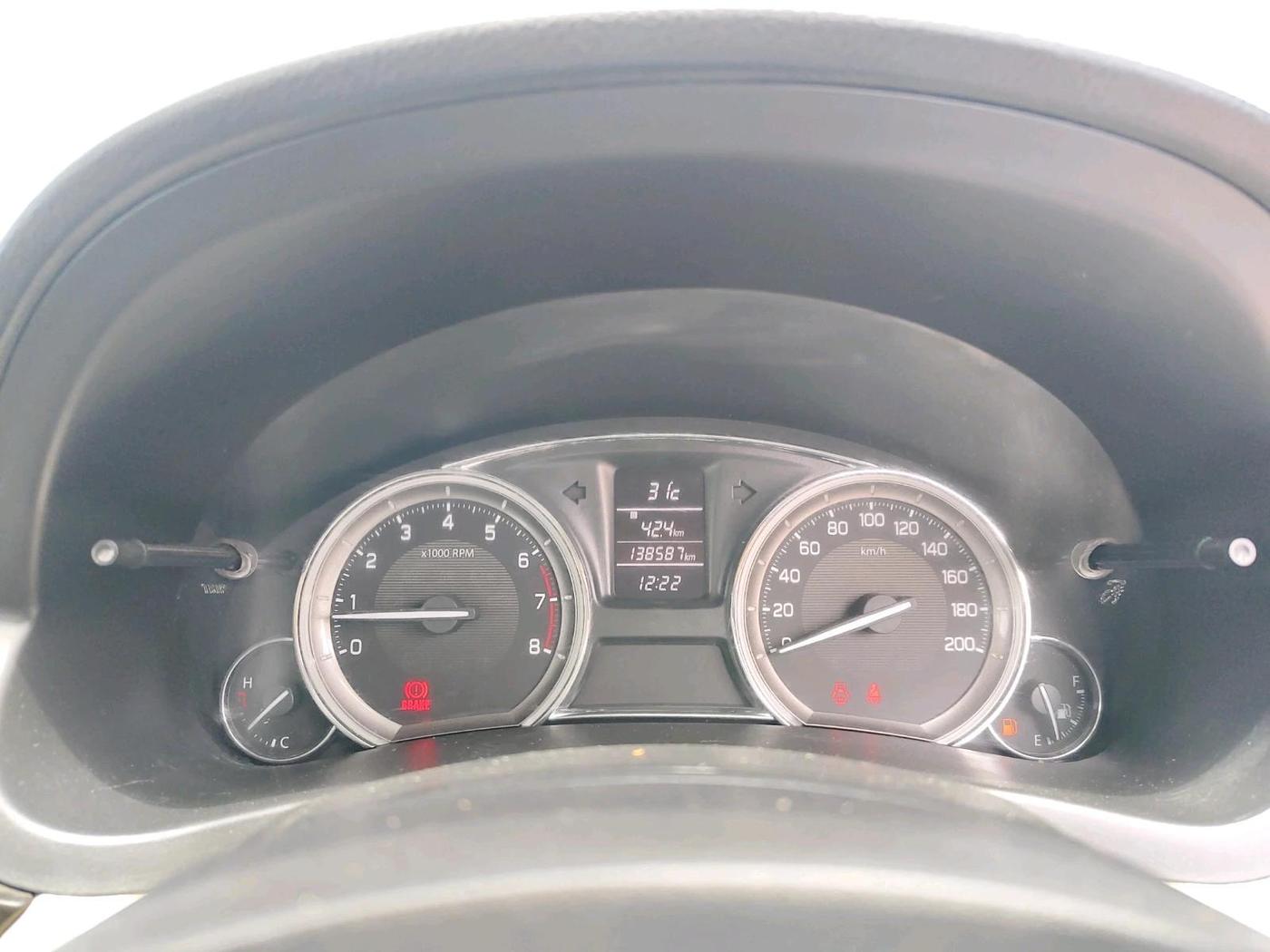 2017 Maruti Ciaz DELTA 1.4 MT PETROL, Petrol, Manual, 1,38,587 km, interior