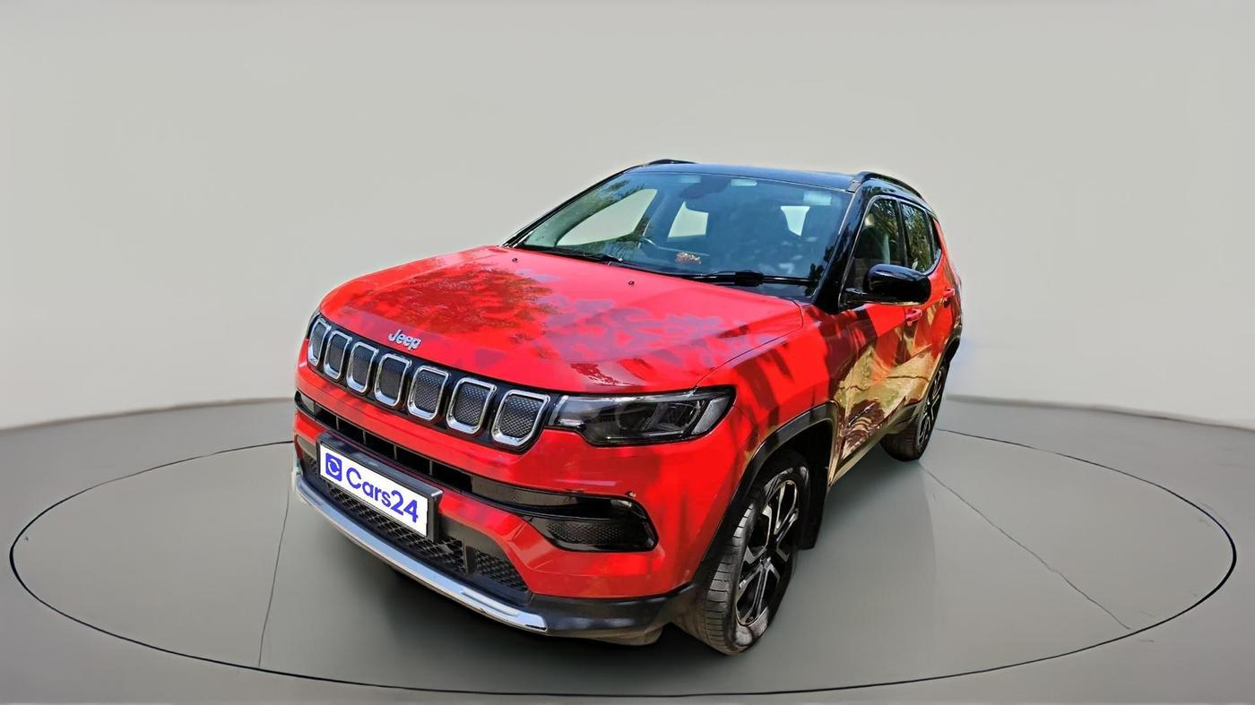 2022 Jeep Compass LIMITED (O) 2.0 DIESEL 4X4 AT, Diesel, Automatic, 1,10,382 km, exterior