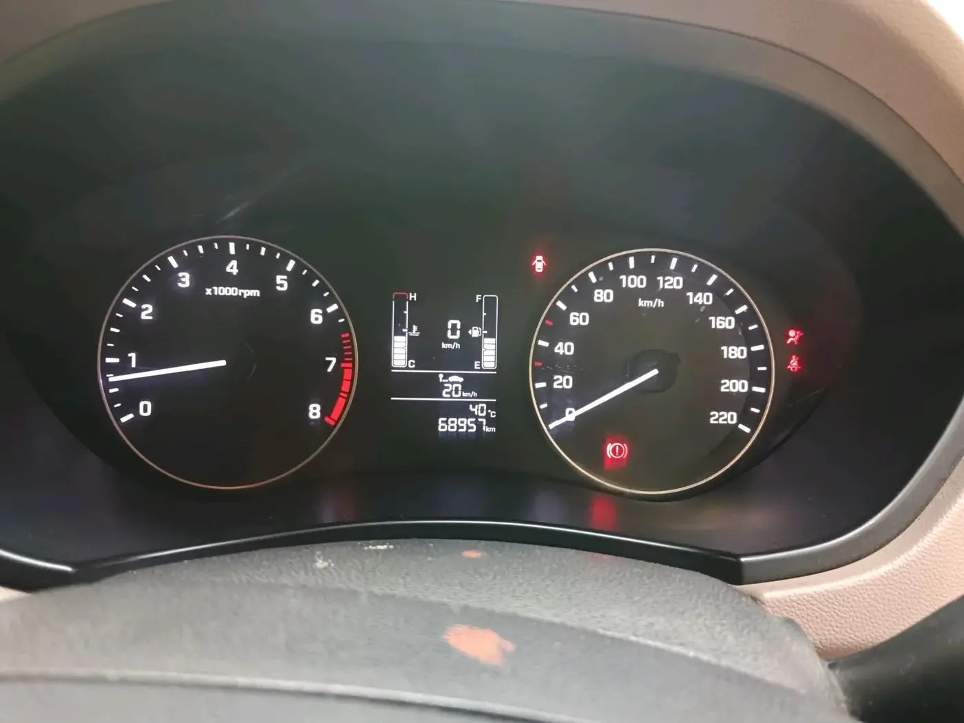 2017 Hyundai Elite i20 SPORTZ 1.2, Petrol, Manual, 69,000 km, interior