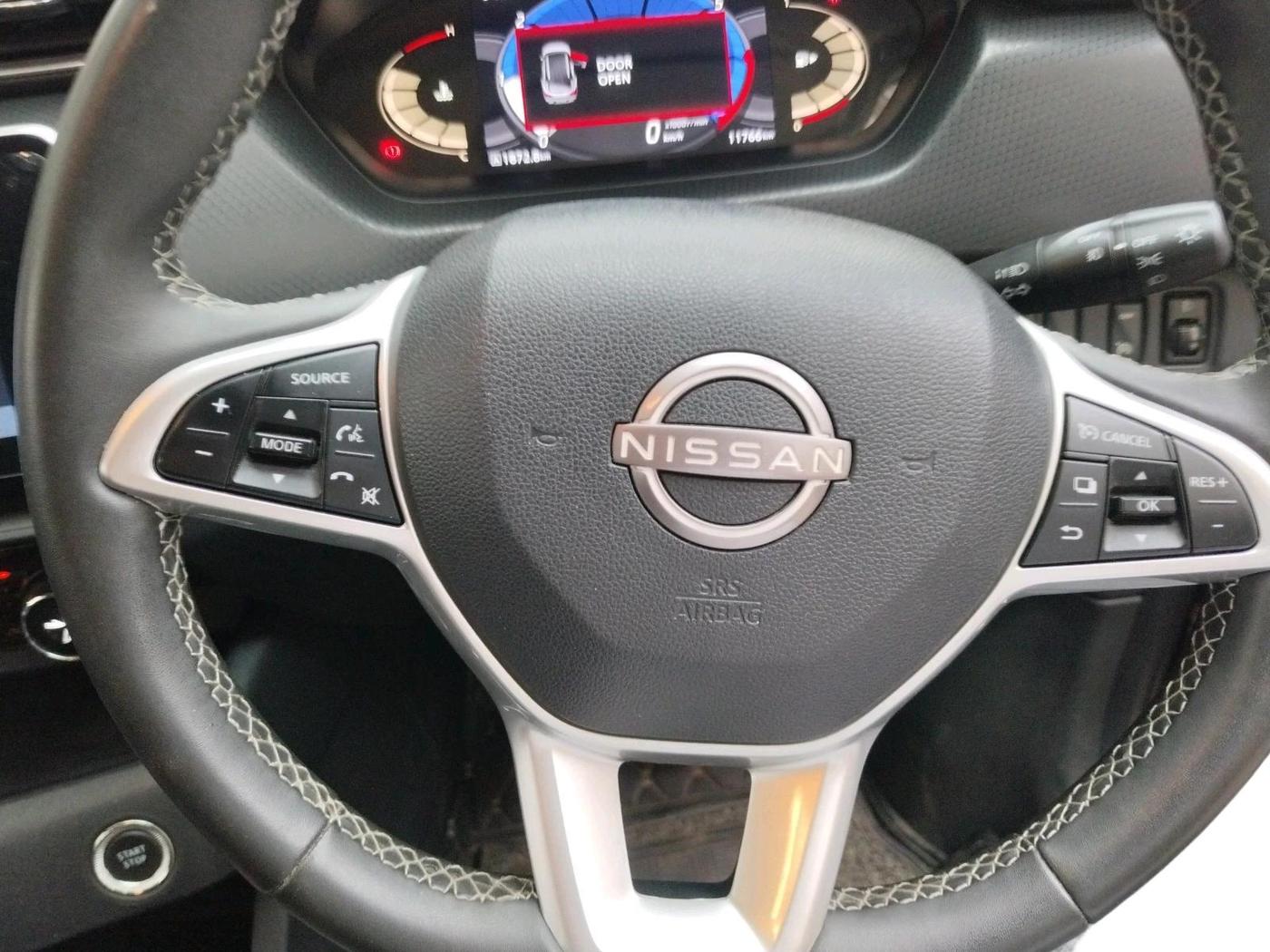 2023 Nissan MAGNITE XV PREMIUM DUAL TONE, Petrol, Manual, 11,766 km, interior