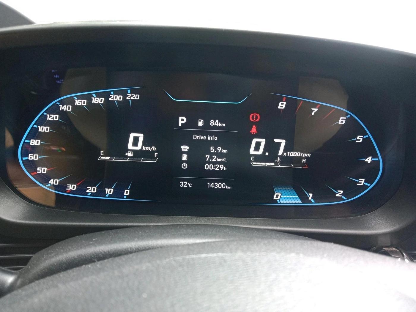 2023 Hyundai NEW I20 ASTA (O) 1.2 IVT, Petrol, Automatic, 14,300 km, interior
