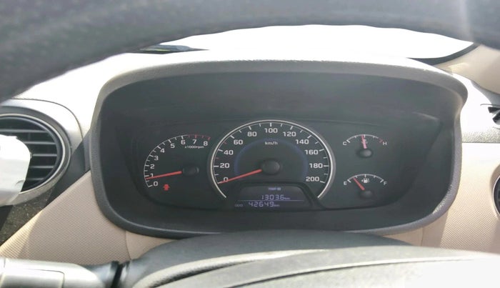 2016 Hyundai Grand i10 SPORTZ 1.2 KAPPA VTVT, Petrol, Manual, 42,649 km, interior