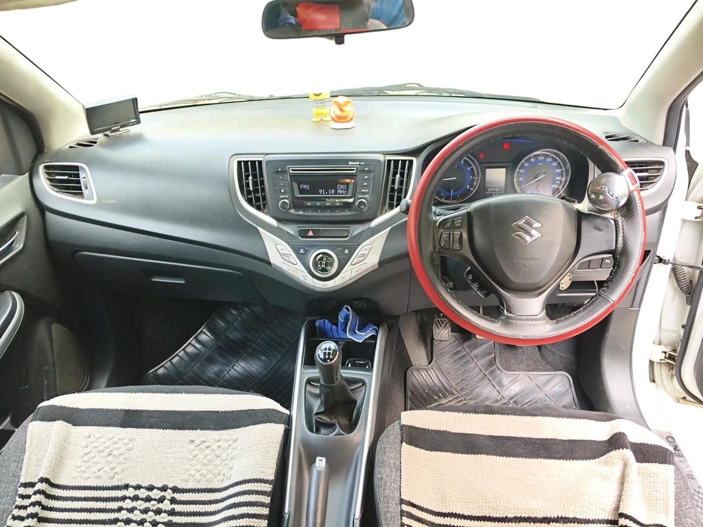 2017 Maruti Baleno DELTA PETROL 1.2, Petrol, Manual, 52,446 km, interior