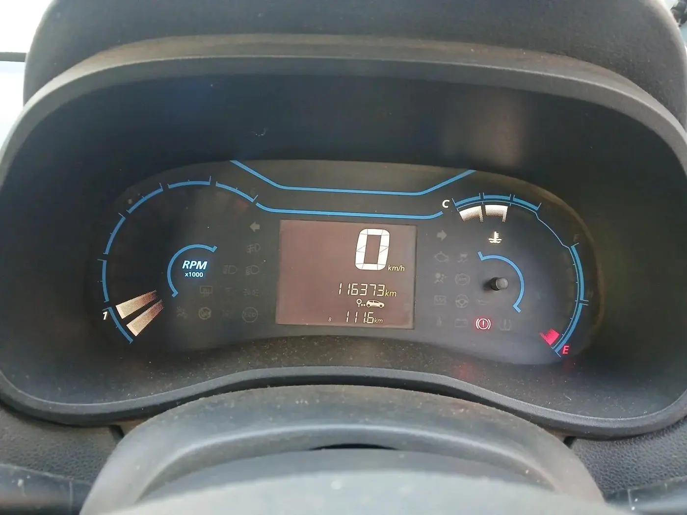 2019 Renault Kwid CLIMBER 1.0 (O), CNG, Manual, 1,16,373 km, interior