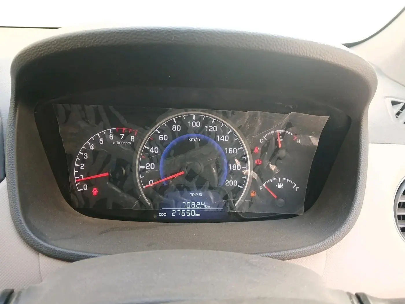 2018 Hyundai Grand i10 SPORTZ 1.2 KAPPA VTVT, Petrol, Manual, 27,650 km, interior