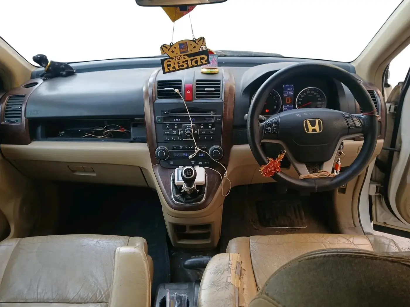 2012 Honda CRV 2.4L 2WD MT, Petrol, Manual, 1,54,451 km, interior
