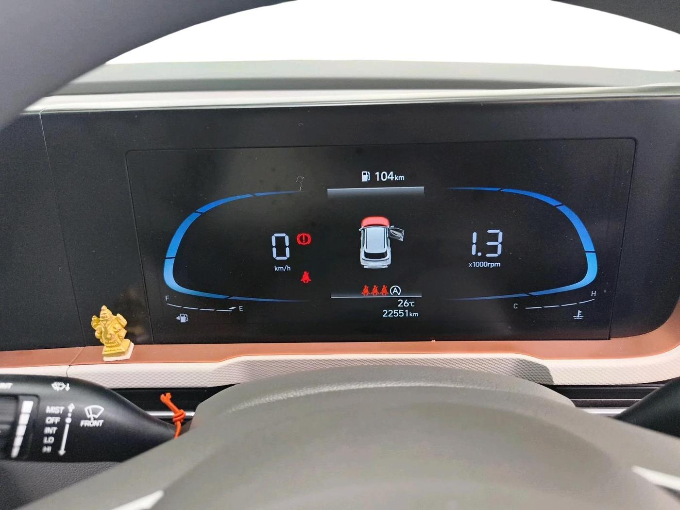 2024 Hyundai Creta S (O) 1.5 PETROL, Petrol, Manual, 22,551 km, interior