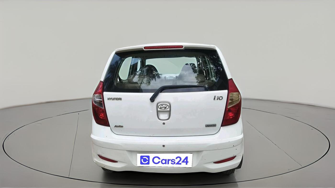2012 Hyundai i10 SPORTZ 1.2 AT, Petrol, Automatic, 40,156 km, exterior