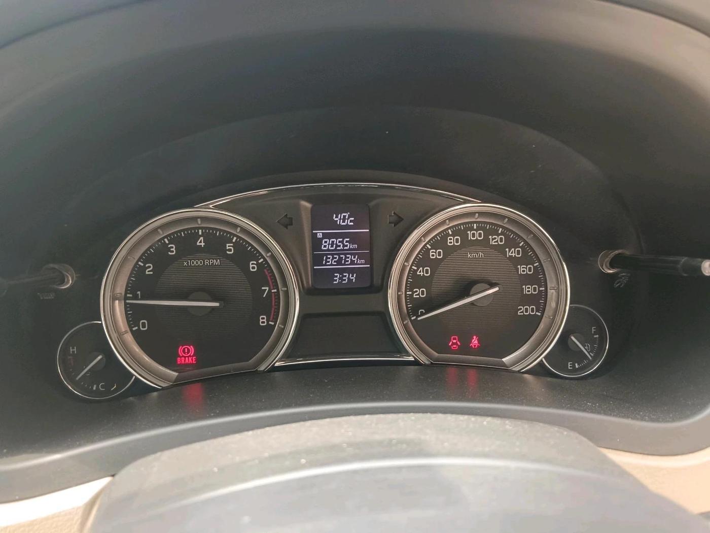 2017 Maruti Ciaz ALPHA 1.4 PETROL, Petrol, Manual, 1,32,734 km, interior