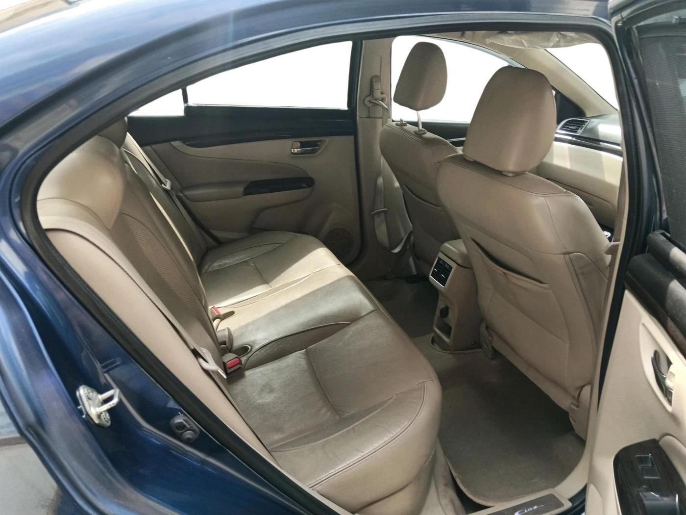 2017 Maruti Ciaz ALPHA 1.4 PETROL, Petrol, Manual, 1,32,734 km, interior