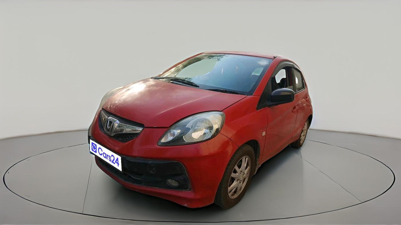 2012 Honda Brio V MT, CNG, Manual, 1,23,458 km, exterior