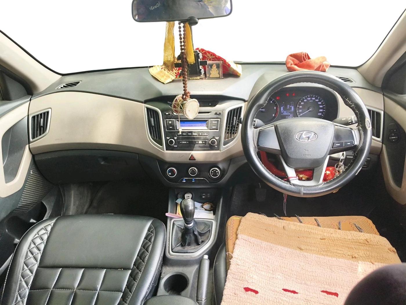 2018 Hyundai Creta E PLUS 1.4 DIESEL, Diesel, Manual, 1,44,465 km, interior