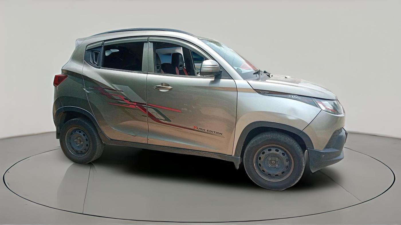 2017 Mahindra Kuv100 K4 D 6 STR, Diesel, Manual, 1,65,982 km, exterior
