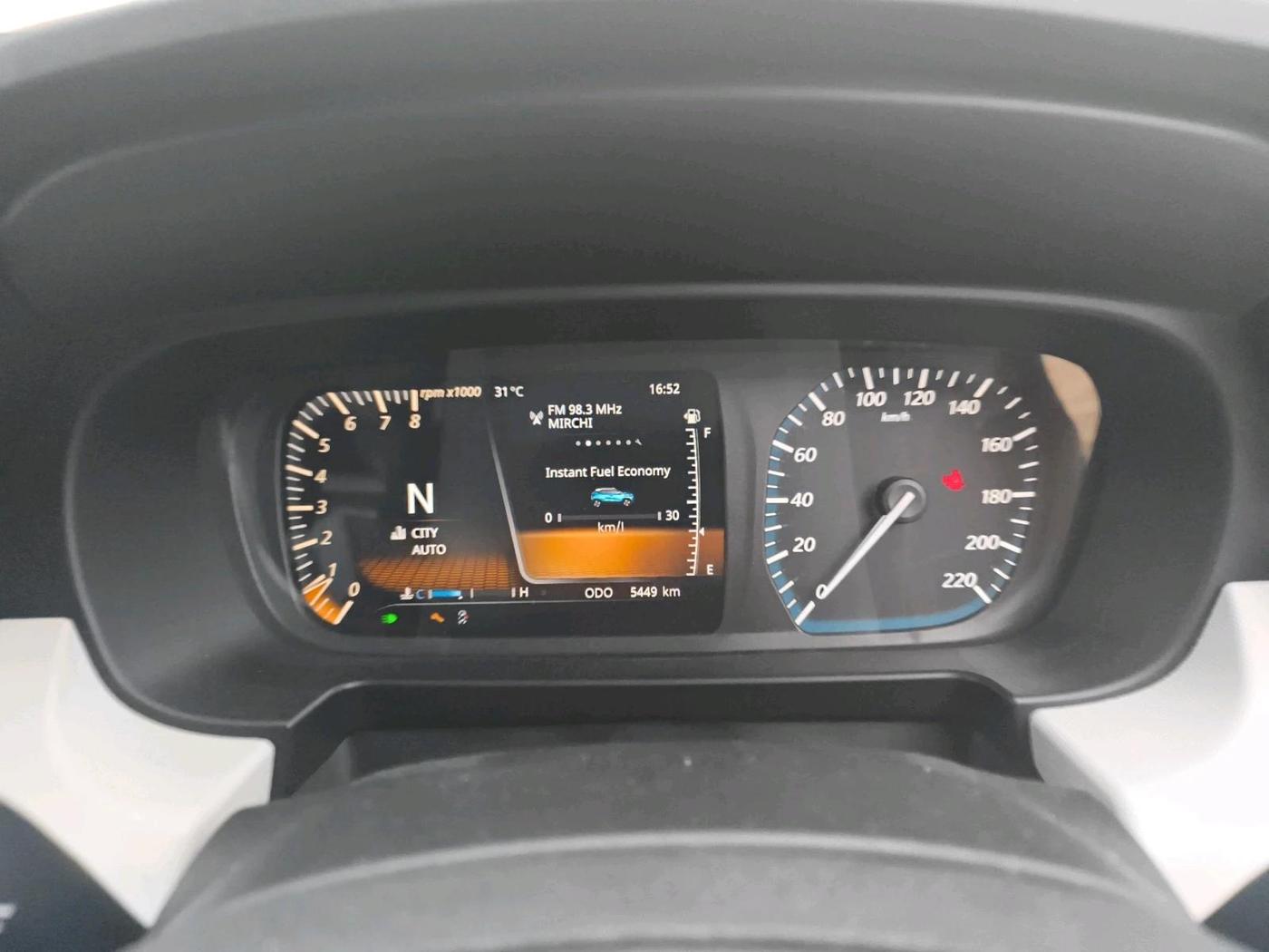 2023 Tata PUNCH CREATIVE  AMT, Petrol, Automatic, 5,449 km, interior