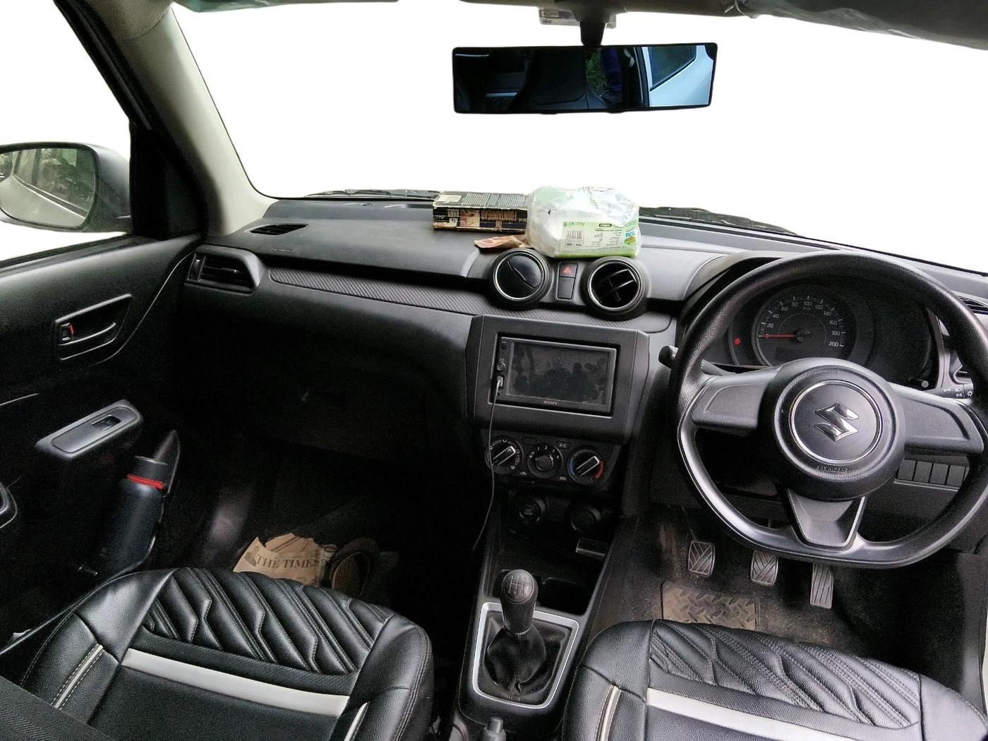 2020 Maruti Swift LXI, Petrol, Manual, 40,779 km, interior