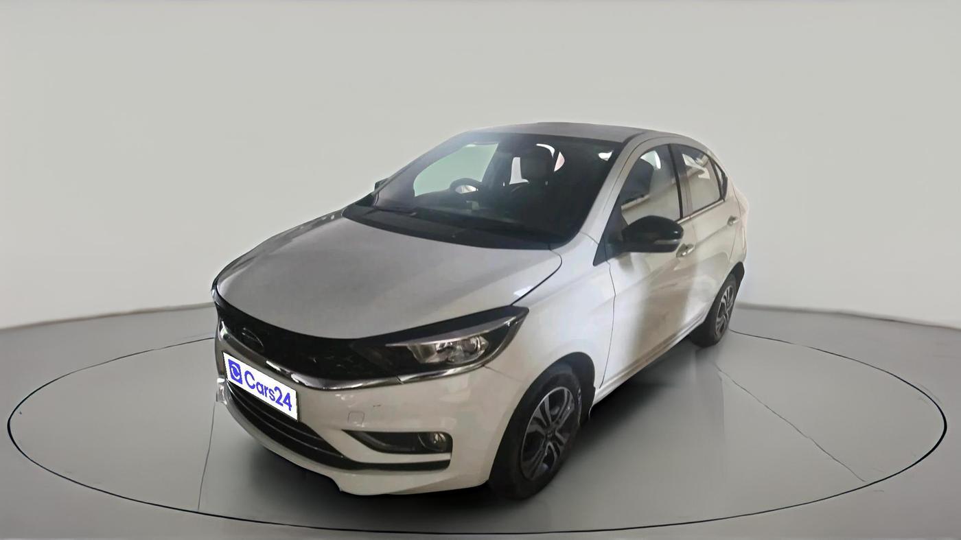 2022 Tata TIGOR XZ PLUS CNG, CNG, Manual, 84,542 km, exterior