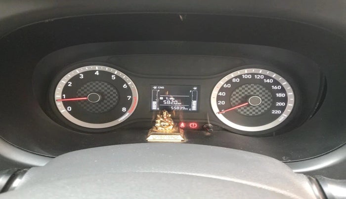 2022 Hyundai AURA S 1.2 CNG, CNG, Manual, 55,839 km, interior