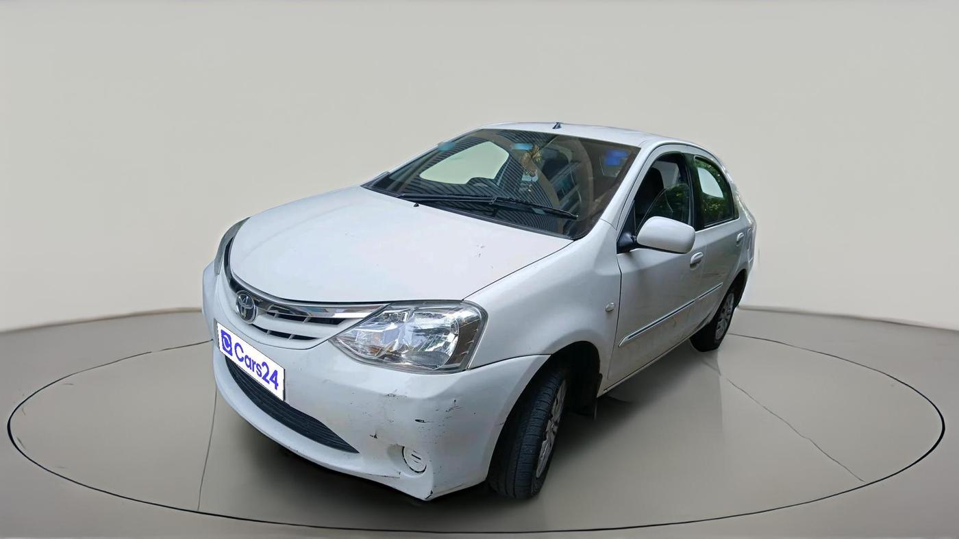 2011 Toyota Etios G, Petrol, Manual, 94,538 km, exterior