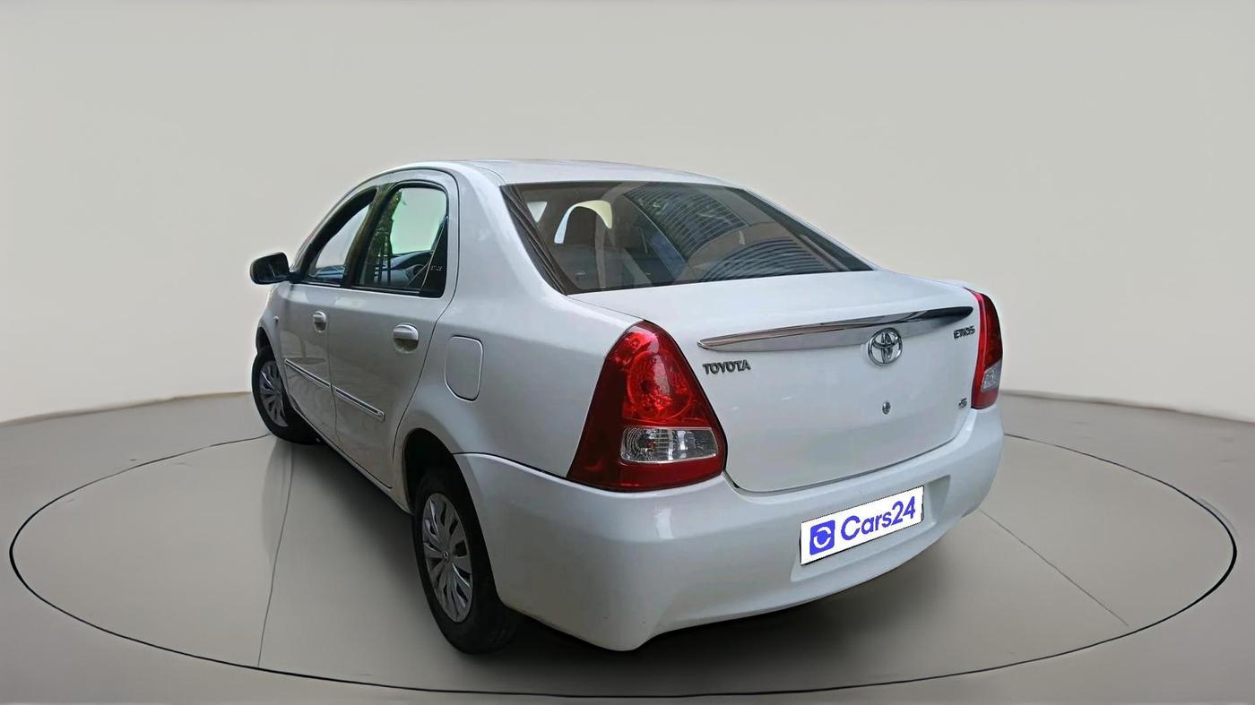 2011 Toyota Etios G, Petrol, Manual, 94,538 km, exterior